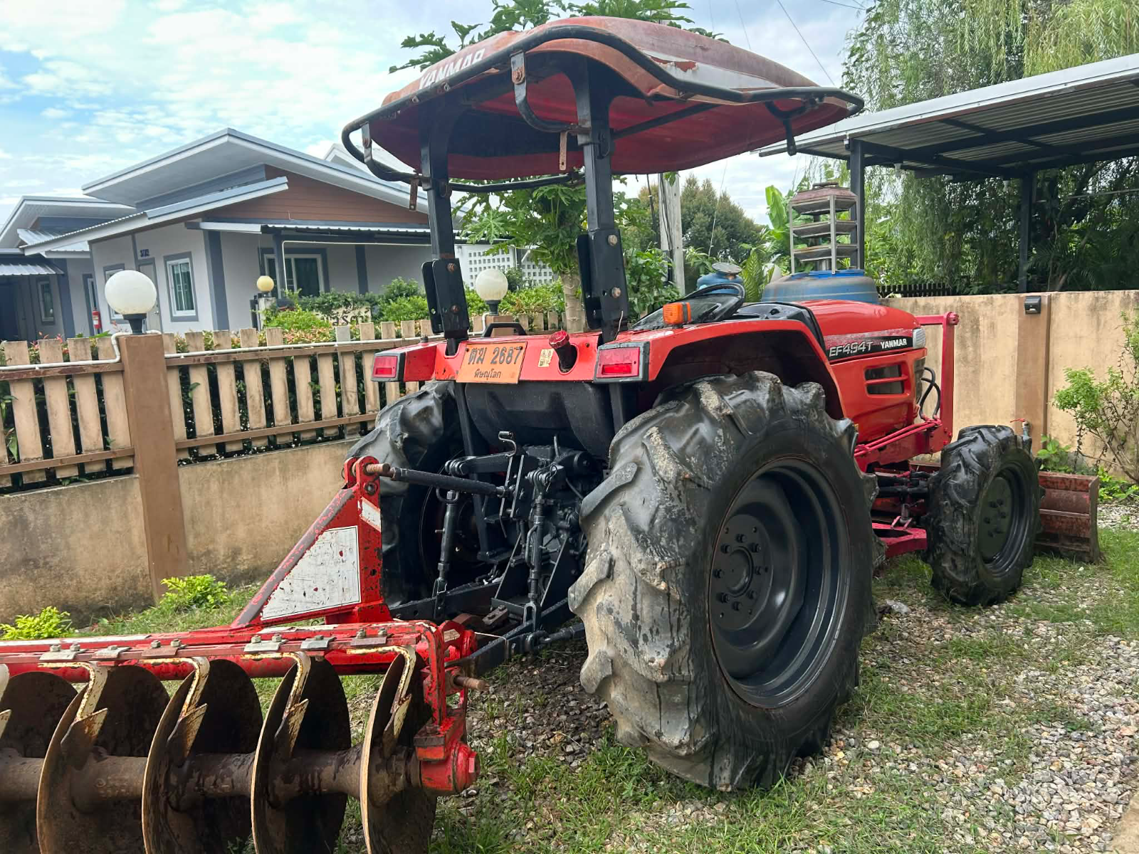 รถไถ ยันม่า EF494T รูปที่ 4